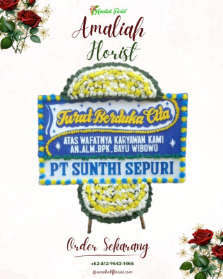 Papan Bunga Duka di Cobodoe