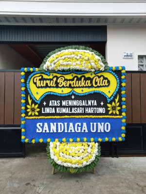 Papan Bunga Duka di Cobodoe